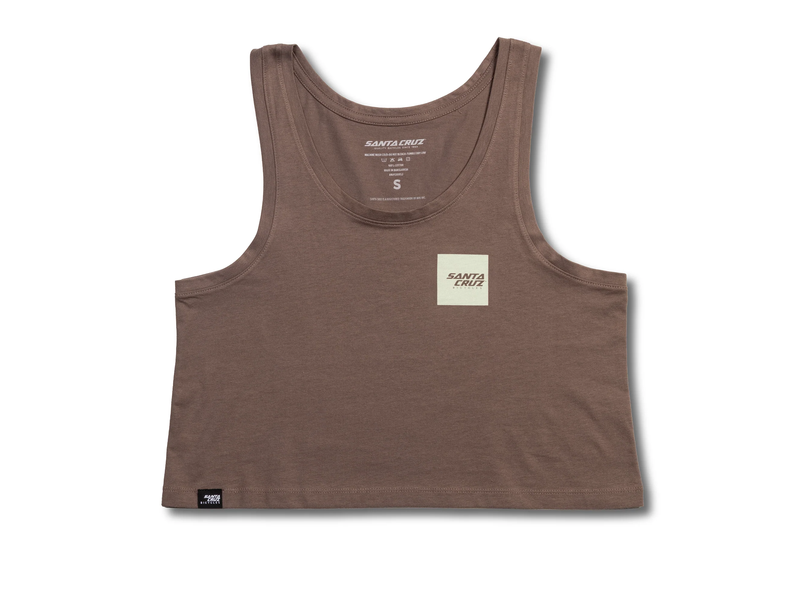 Women's Squared Blur Crop